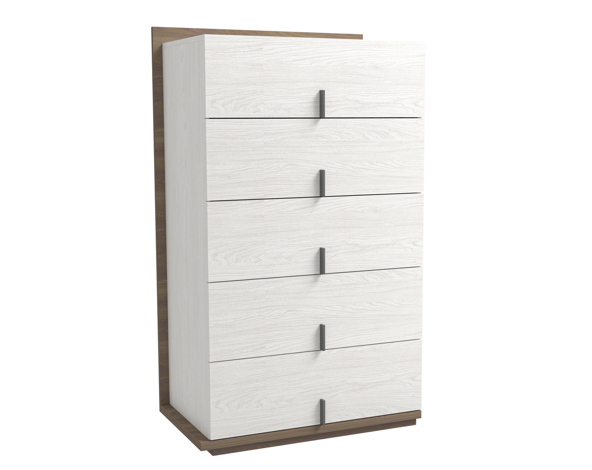 غرفة نوم سيرينا باللون الرمادي الفاتح