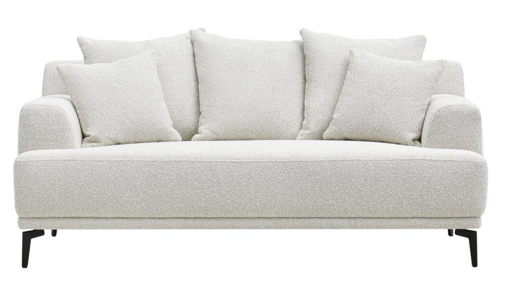 كنب لينورا ثنائي باللون الكريمي