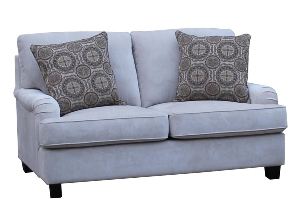 كنب ميرا ثنائي باللون الرمادي الفاتح