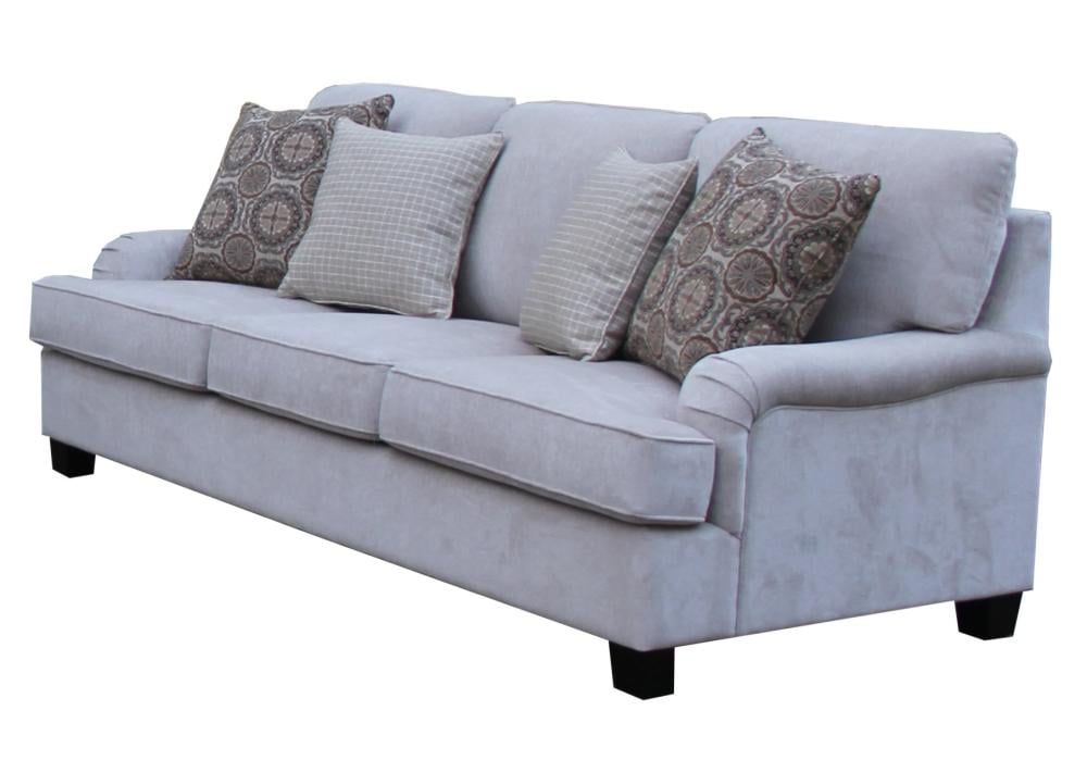 كنب ميرا ثلاثي باللون الرمادي الفاتح