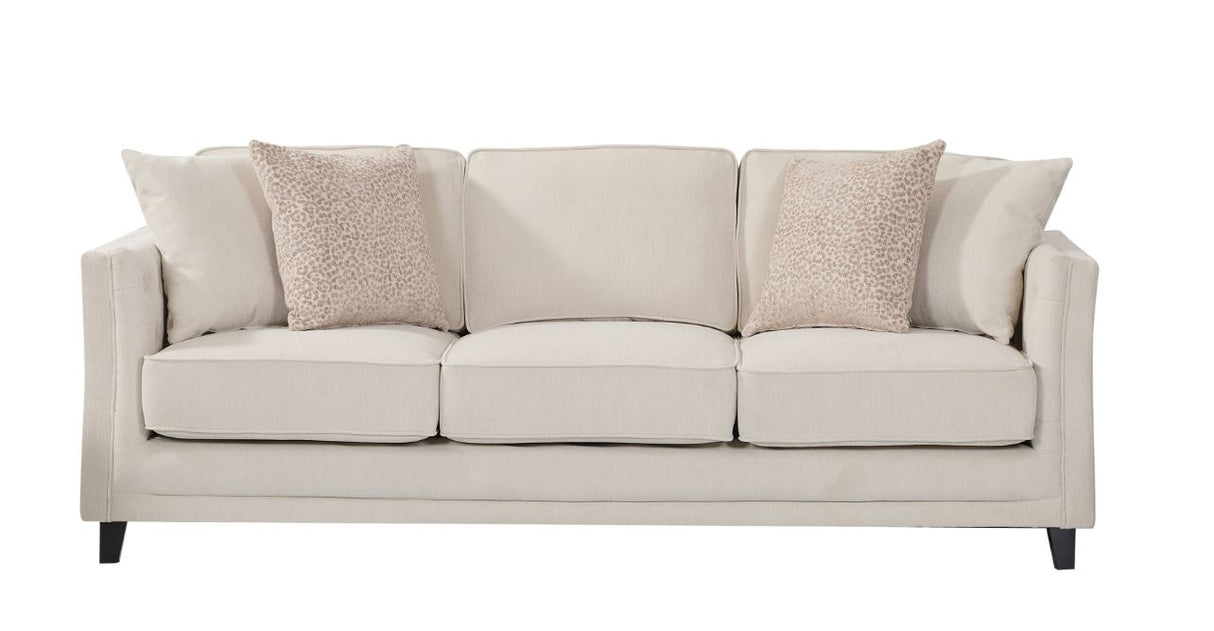 كنب ثلاثي أورفيلدا باللون البيج الفاتح