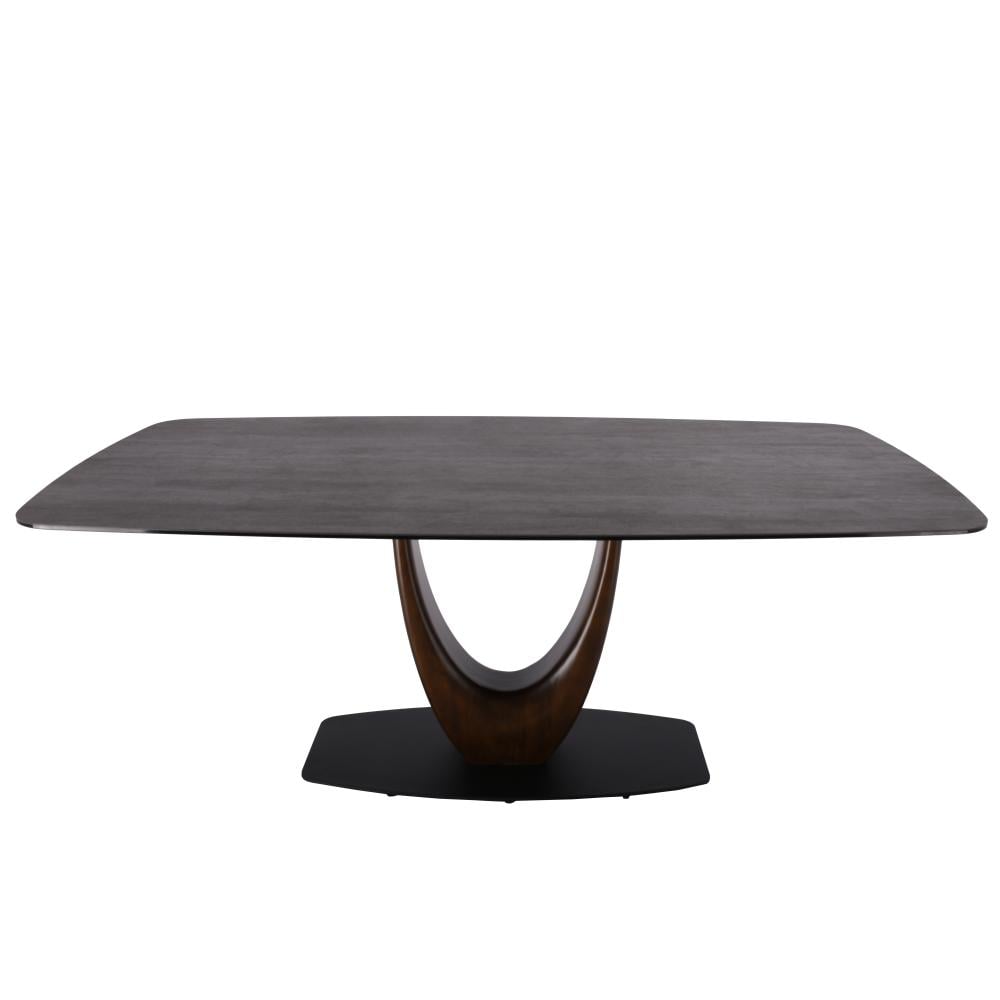 طاولة طعام كاليورا باللون الرمادي | من هاي بوينت