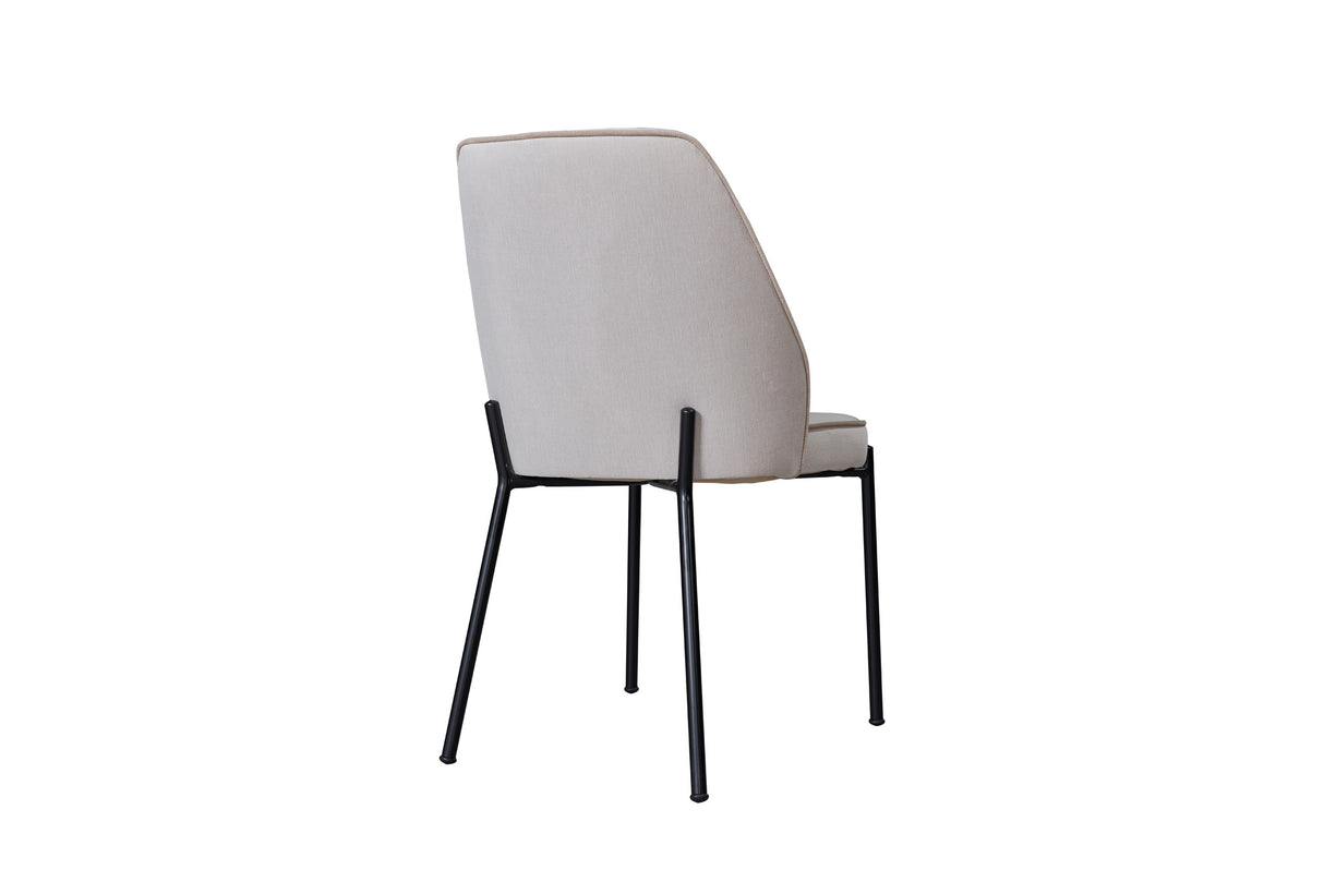 كرسي طعام أفونا باللون الرمادي | من هاي بوينت