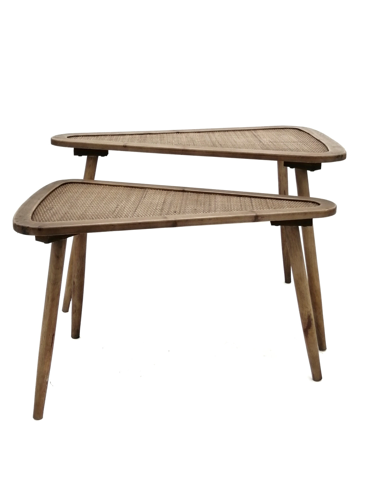 طقم طاولة جانبية جورينا باللون البنى | من هاي بوينت