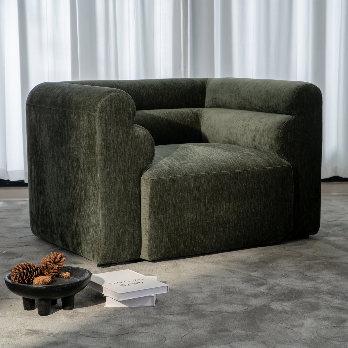 كنب كاليا فردي متعدد الألوان