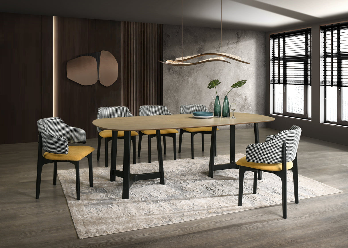 كرسي طعام لوميندا باللون البيج | من هاي بوينت