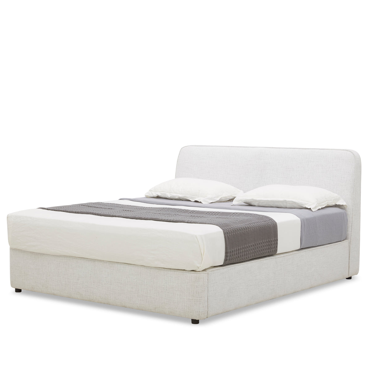 سرير كوكا باللون الأبيض