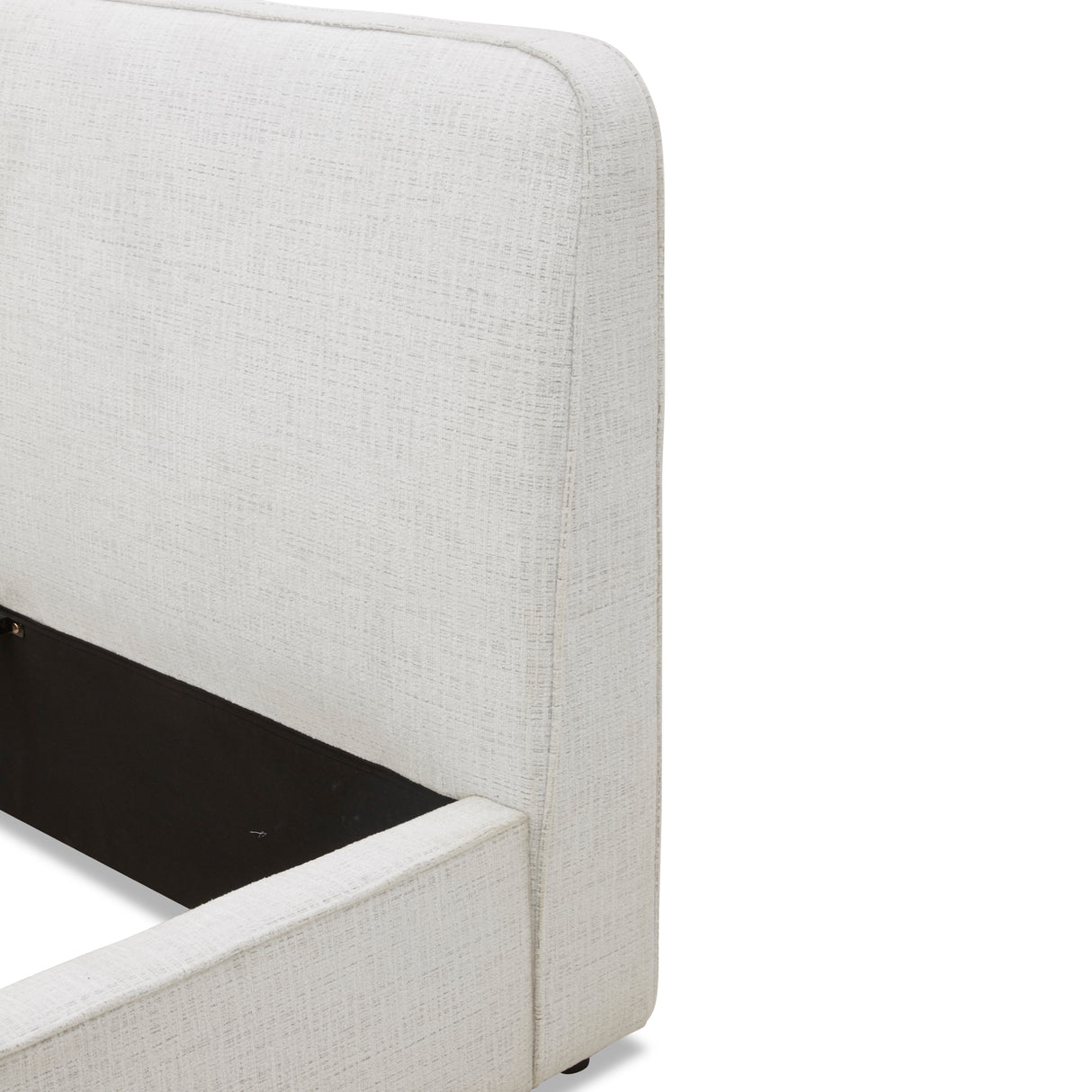 سرير كوكا باللون الأبيض