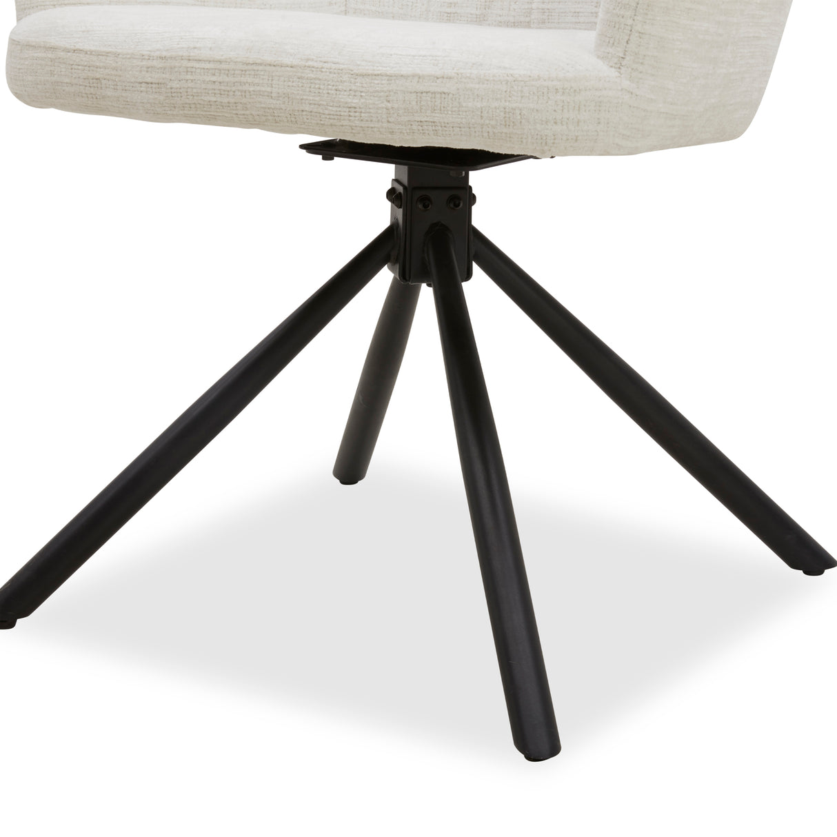 كرسي فردي تالا باللون الكريمي