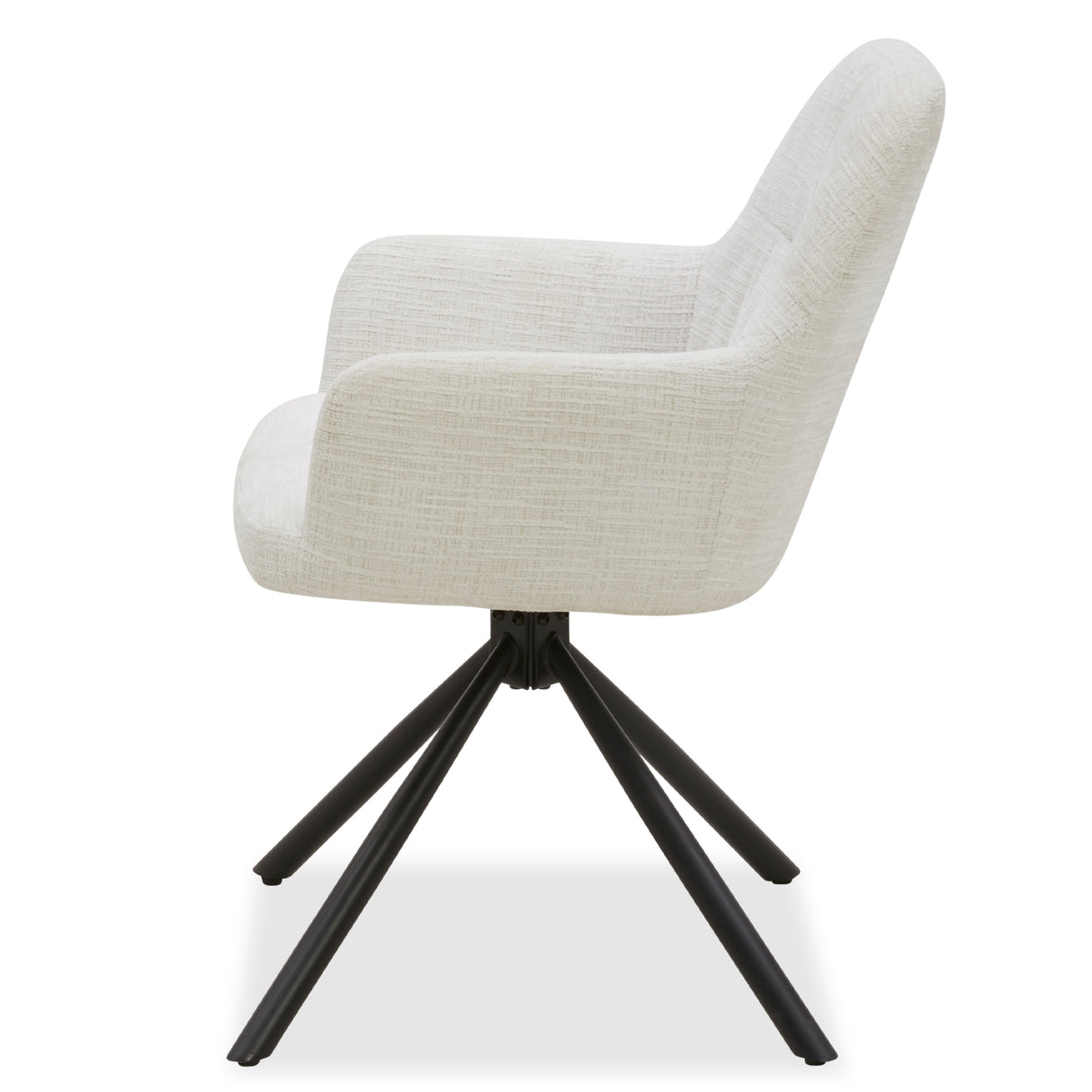 كرسي فردي تالا باللون الكريمي