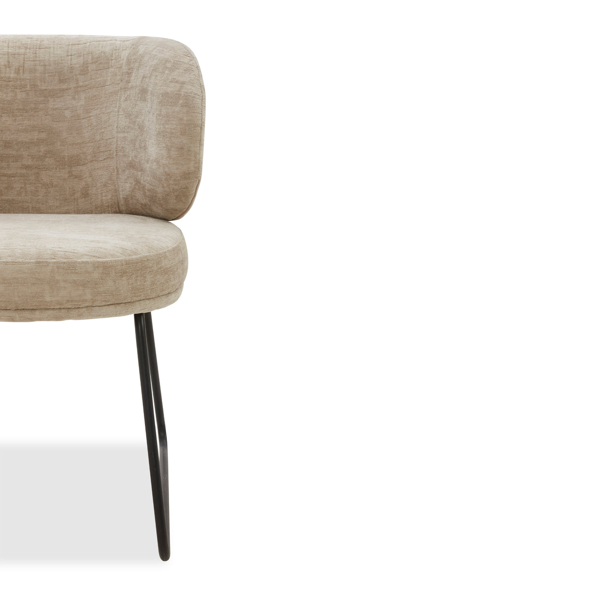 كرسي فردي كايلا باللون البيج