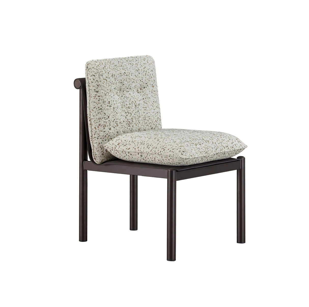 كرسي طعام سوفيرا باللون الرمادي