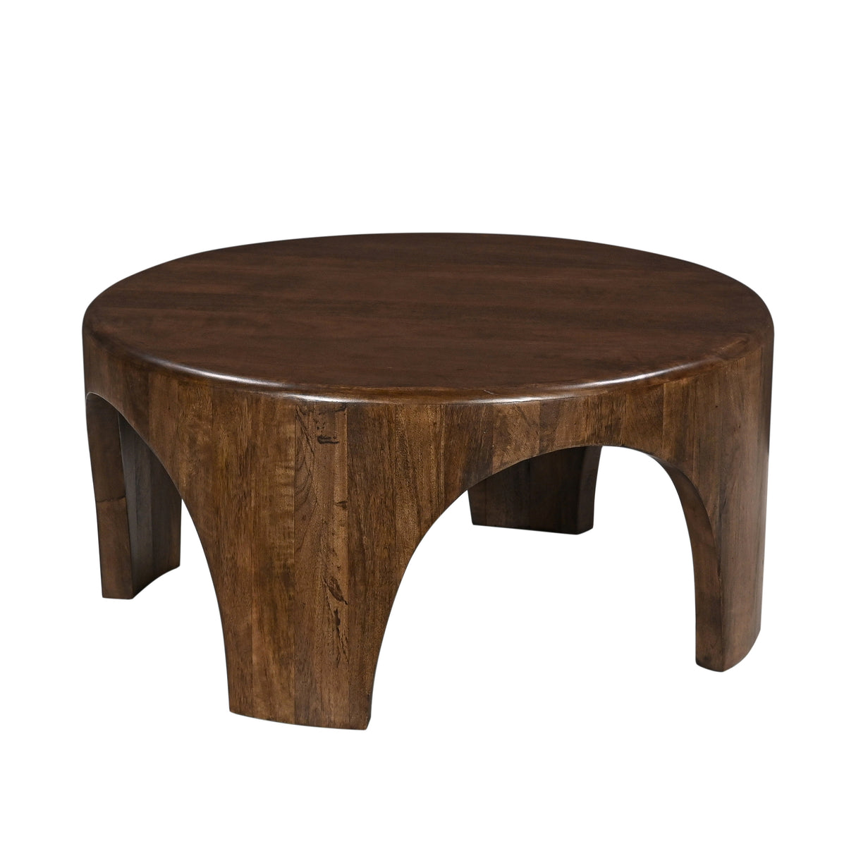 طاولة وسطية دالو باللون البني الغامق