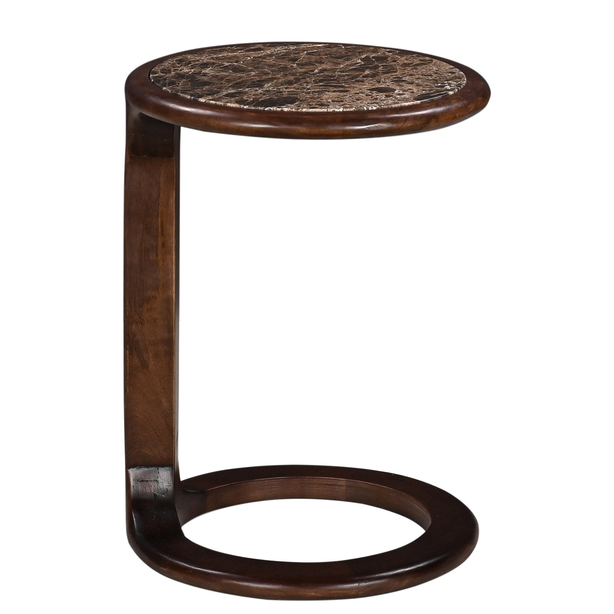 طاولة وسطية توري باللون البني الغامق