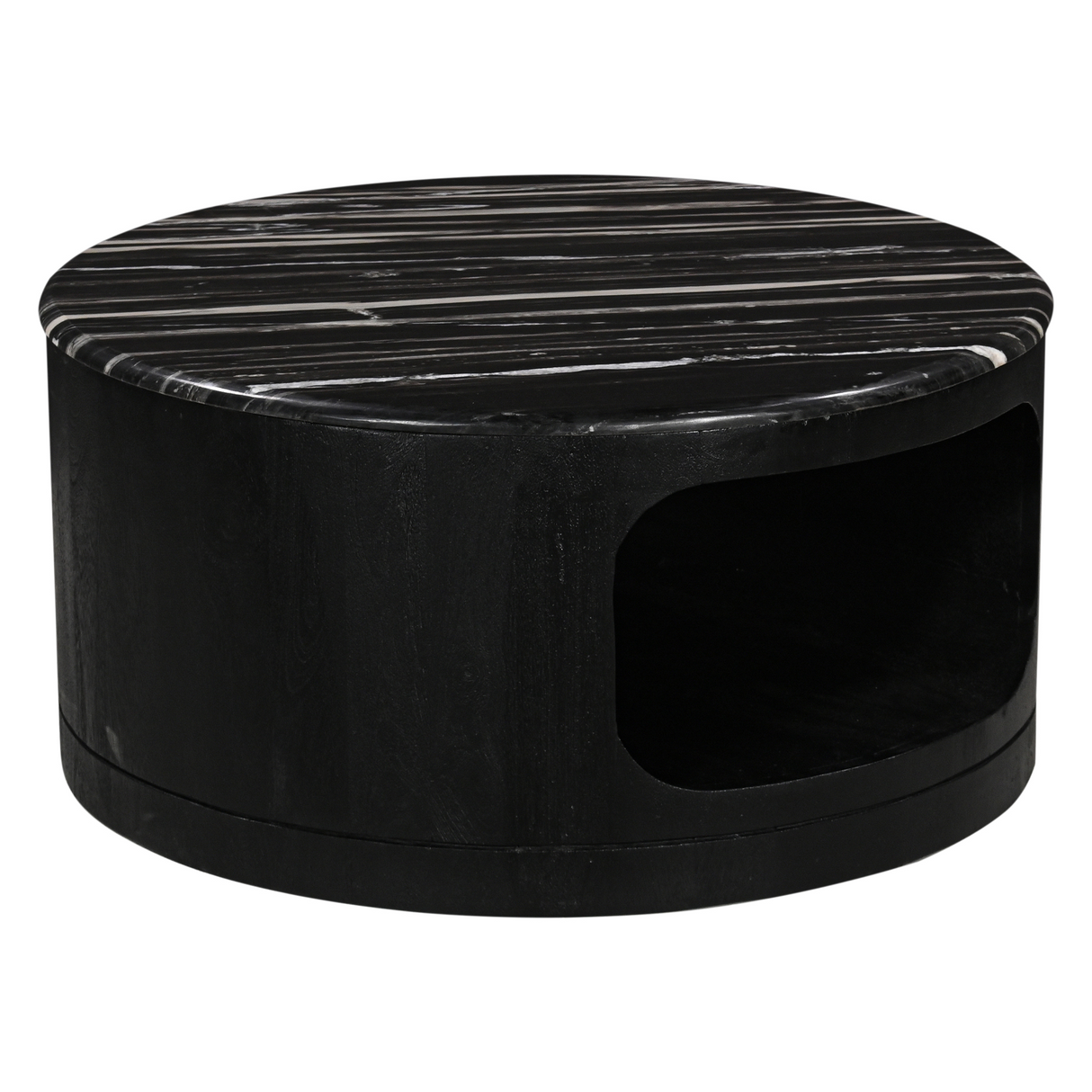 طاولة وسطية تينا باللون الأسود