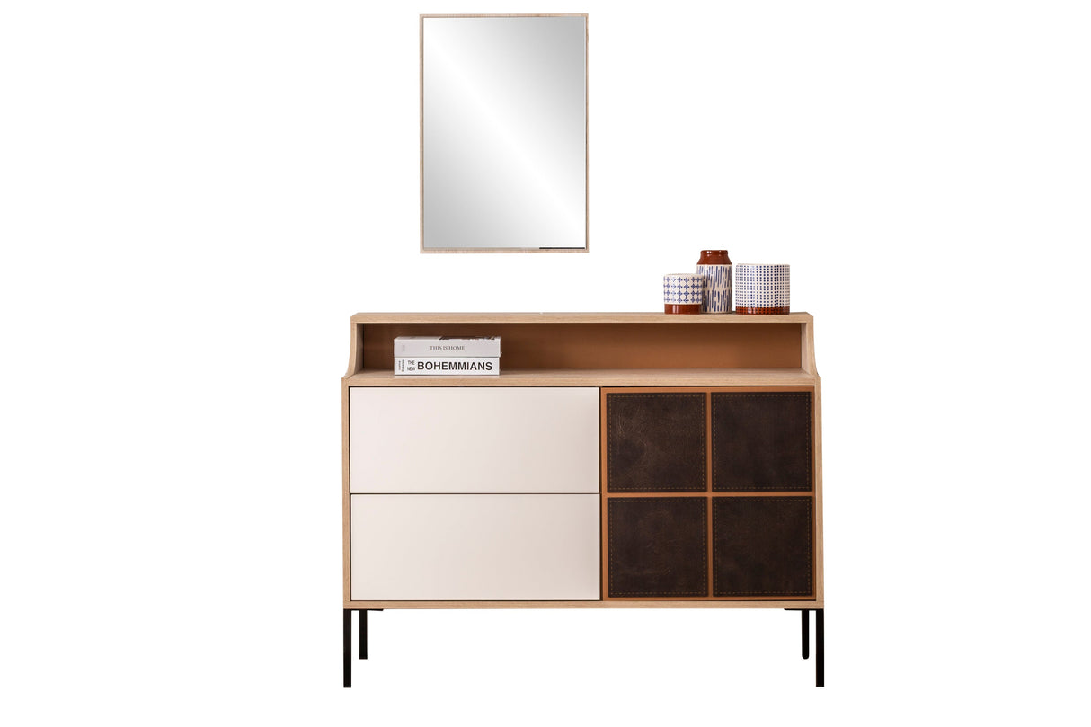 غرفة نوم ميلورا باللون الكريمي