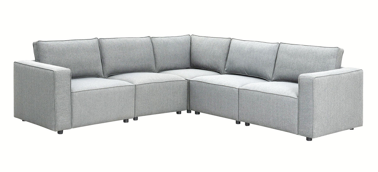 كنب رينورا زاوية باللون الرمادي | من هاي بوينت