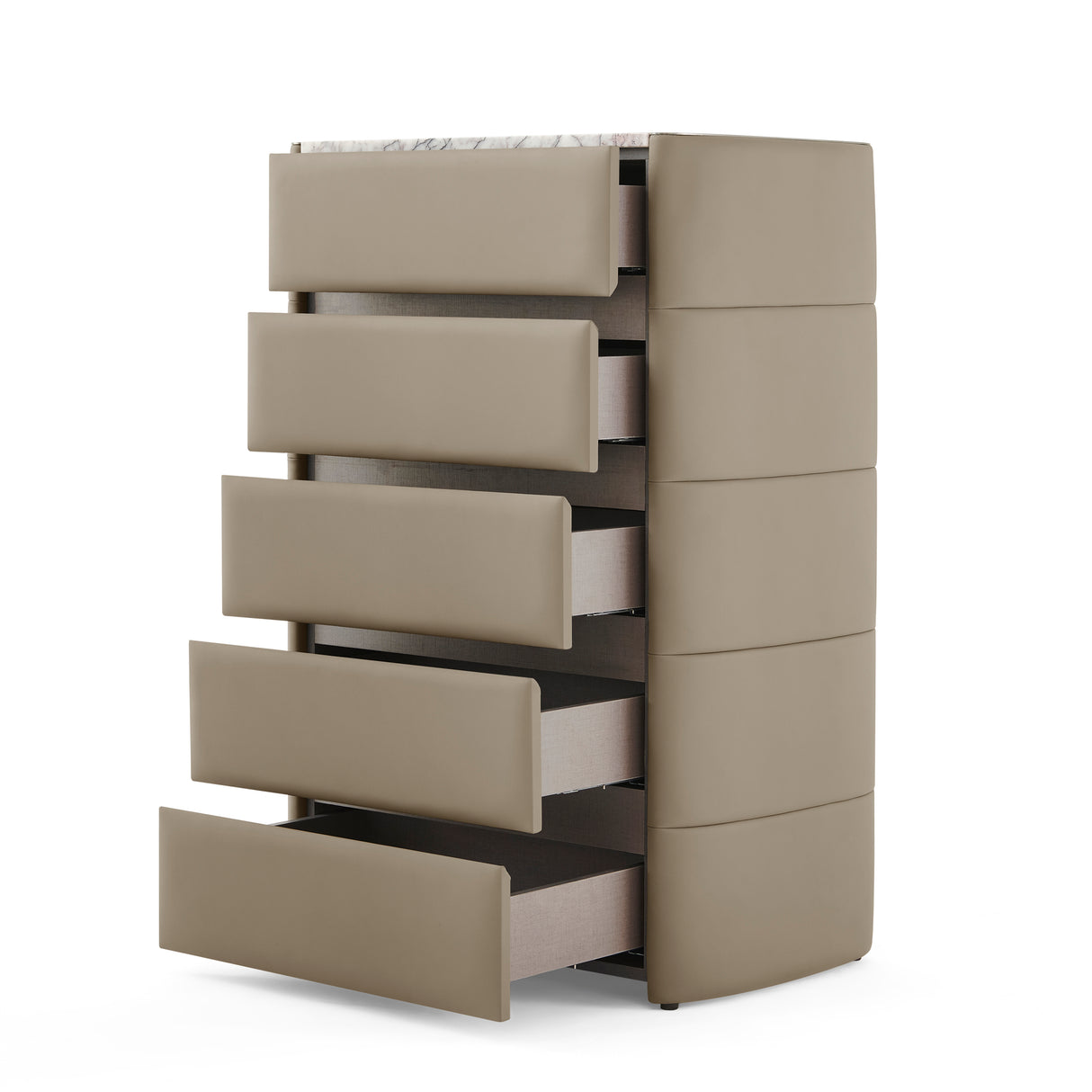 وحدة أدراج نايلا باللون البني