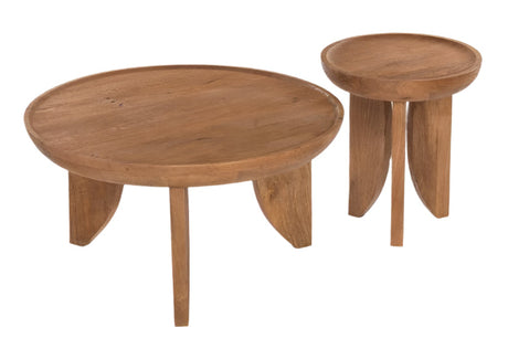 طاولة قهوة ويسل باللون البنى | من هاي بوينت