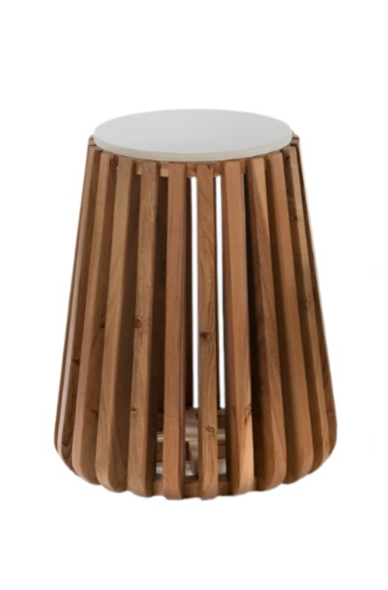 طاولة قهوة فايا باللون البنى