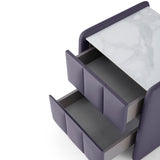 غرفة نوم روزا باللون الموف