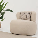 كنب ميسيا فردي باللون الكريمي