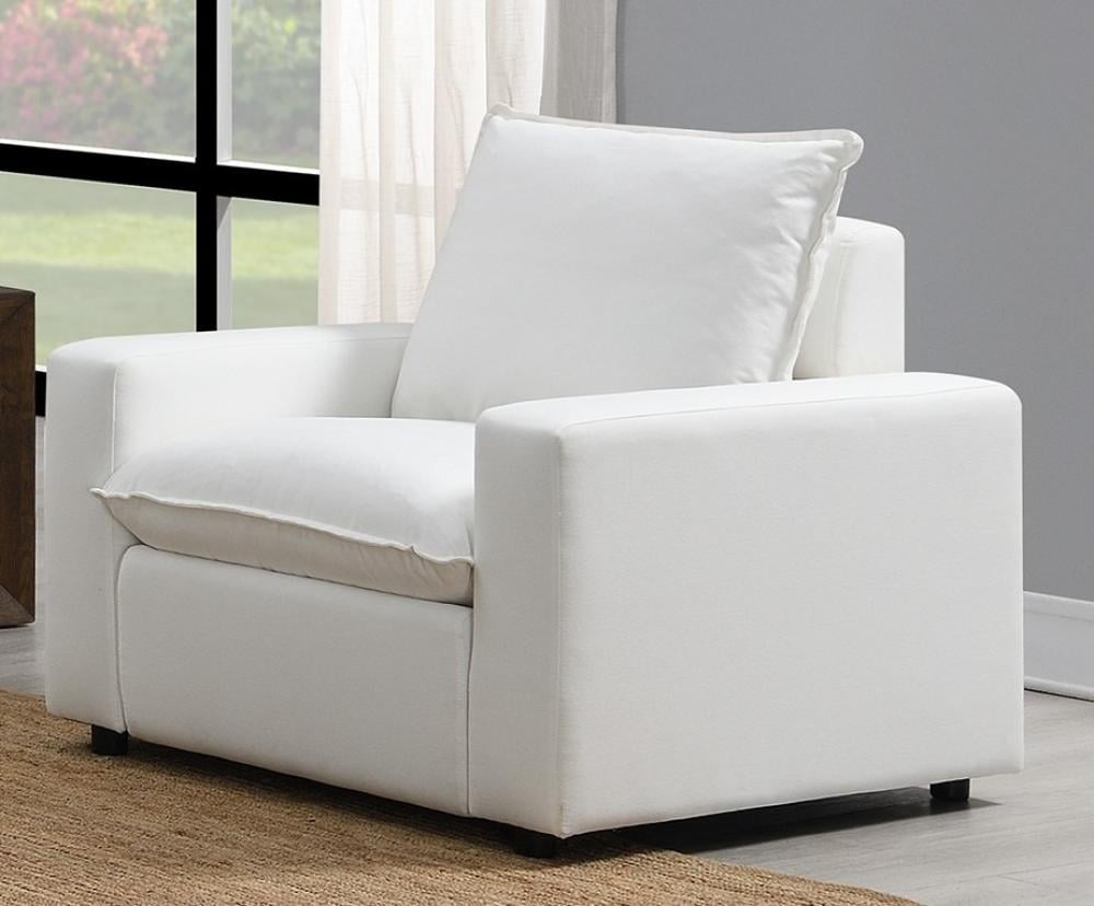 كنب ميلاندا باللون الأبيض