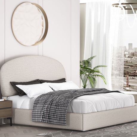 سرير سيرال باللون الرمادي - High Point