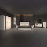 دولاب رولانا باللون الرمادي الفاتح