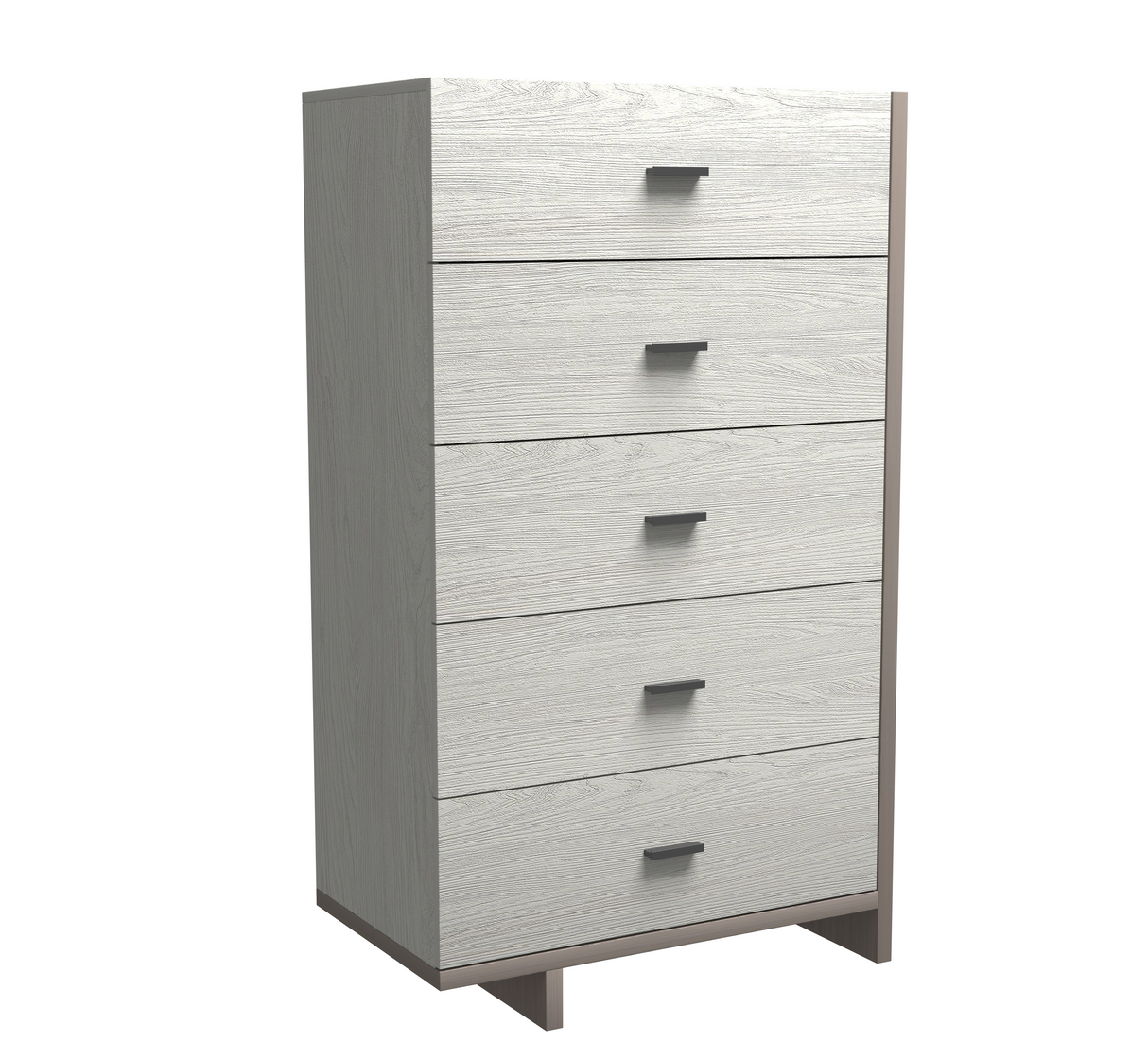 غرفة نوم رولانا باللون الرمادي الفاتح