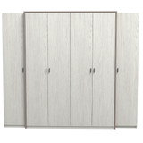 دولاب رولانا باللون الرمادي الفاتح