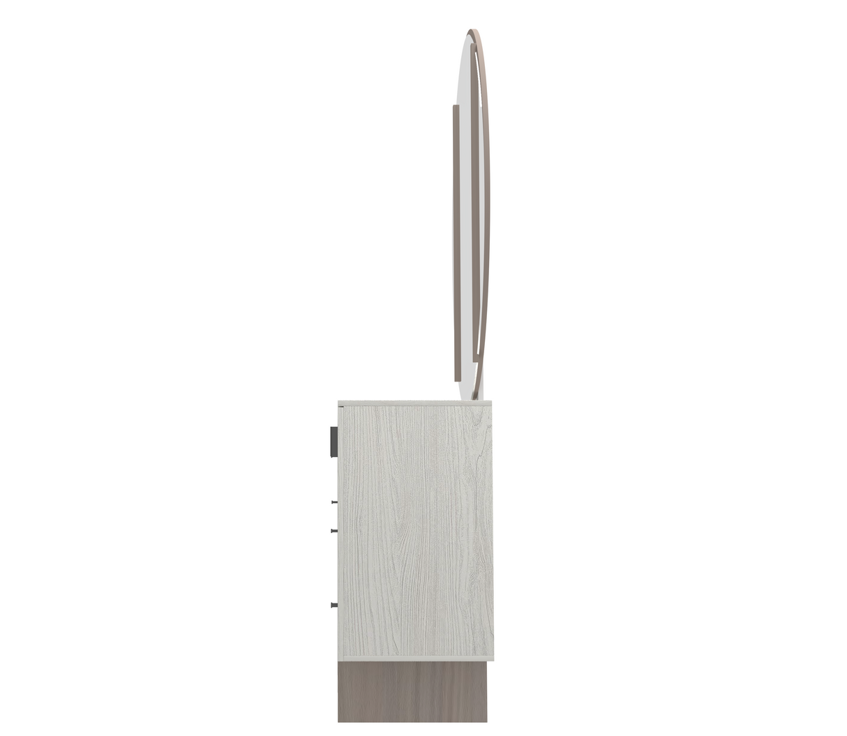 غرفة نوم رولانا باللون الرمادي الفاتح