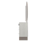 غرفة نوم رولانا باللون الرمادي الفاتح