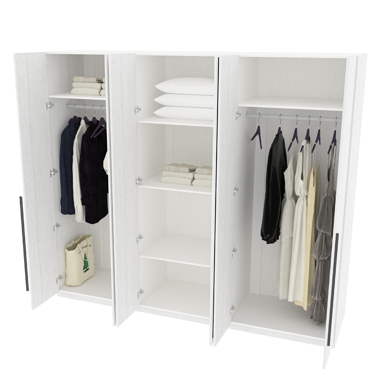 دولاب أورينا باللون الأبيض