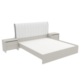 سرير ماريندا باللون الأبيض