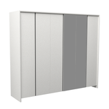 دولاب ماريندا باللون الأبيض