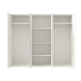 دولاب ماريندا باللون الأبيض