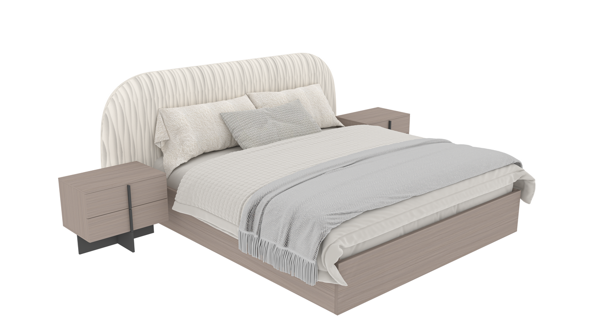 غرفة نوم لارويفا باللون البيج