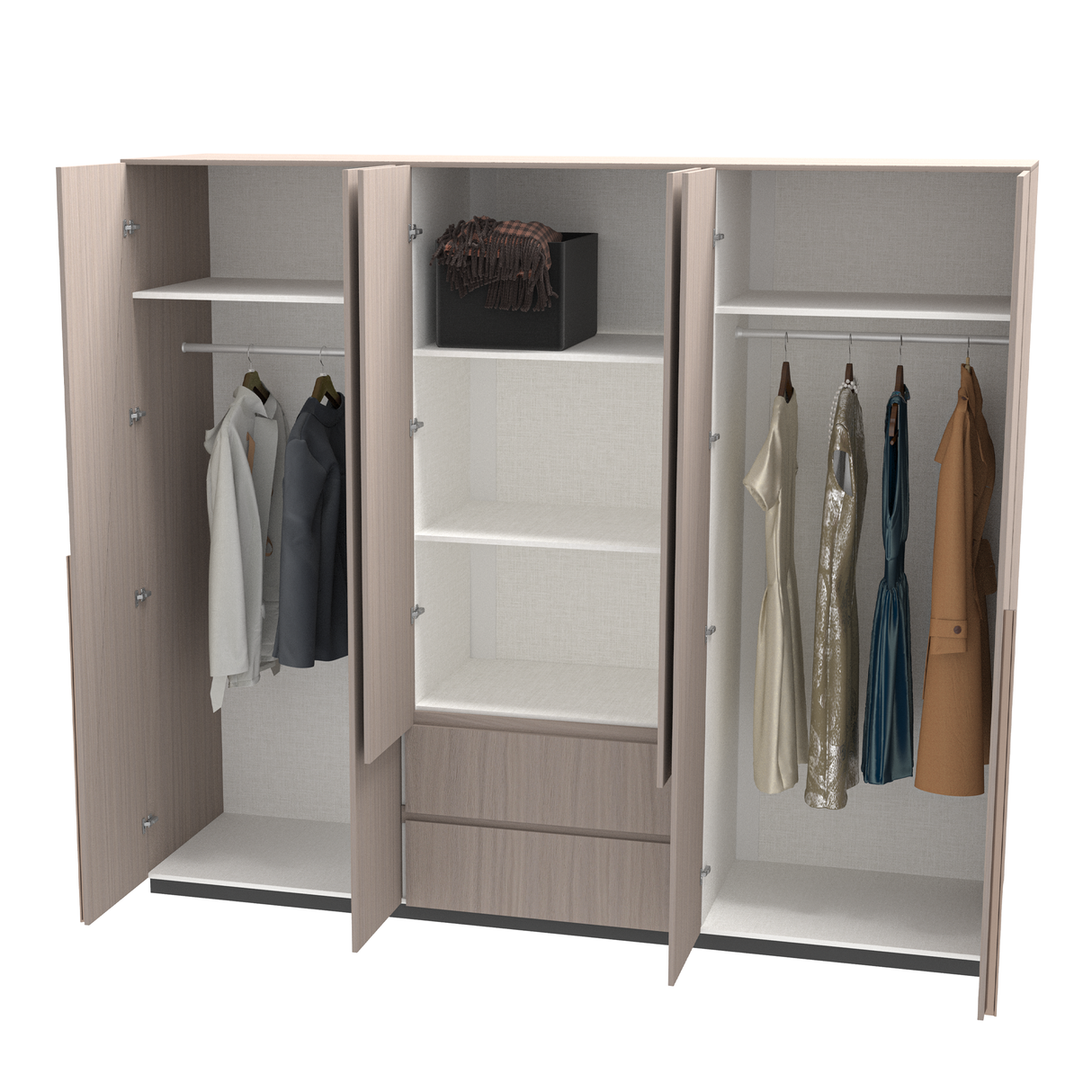 دولاب لارويفا باللون البيج