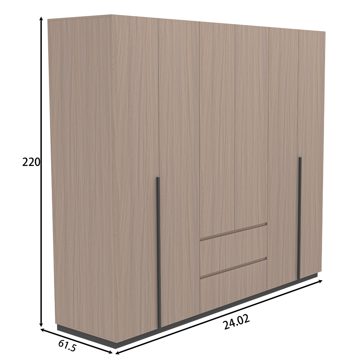دولاب لارويفا باللون البيج