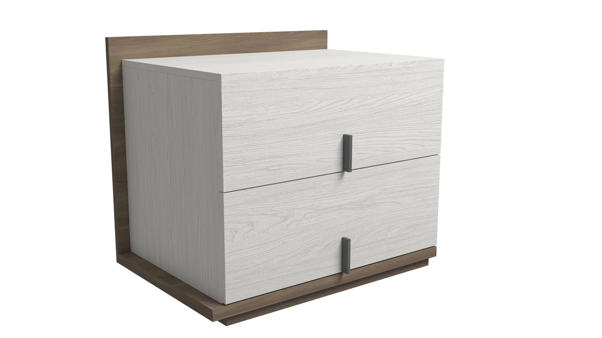 غرفة نوم سيرينا باللون الرمادي الفاتح