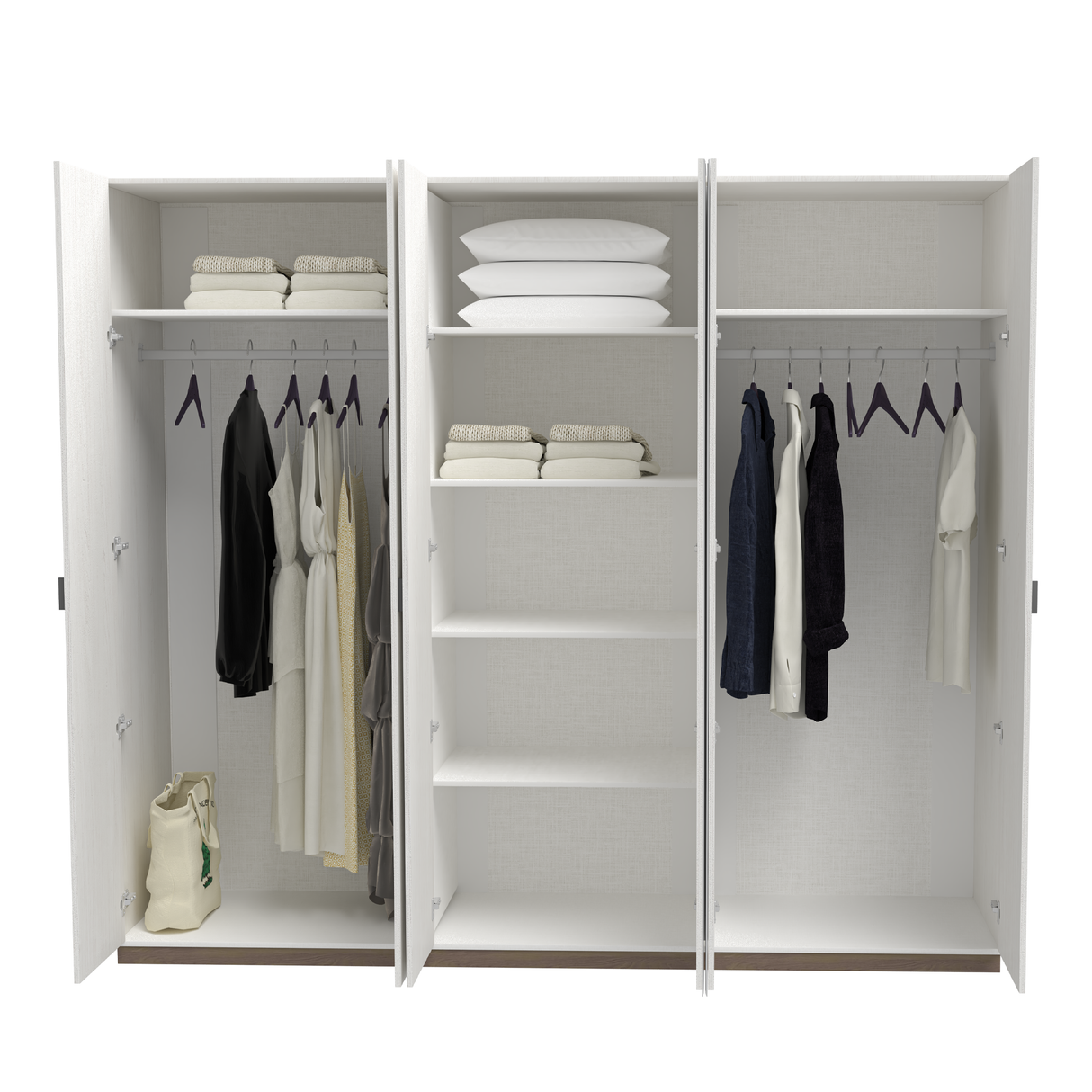 دولاب سيرينا باللون الرمادي الفاتح