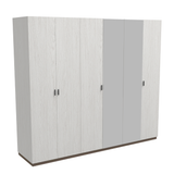 دولاب سيرينا باللون الرمادي الفاتح