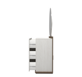 غرفة نوم سيرينا باللون الرمادي الفاتح