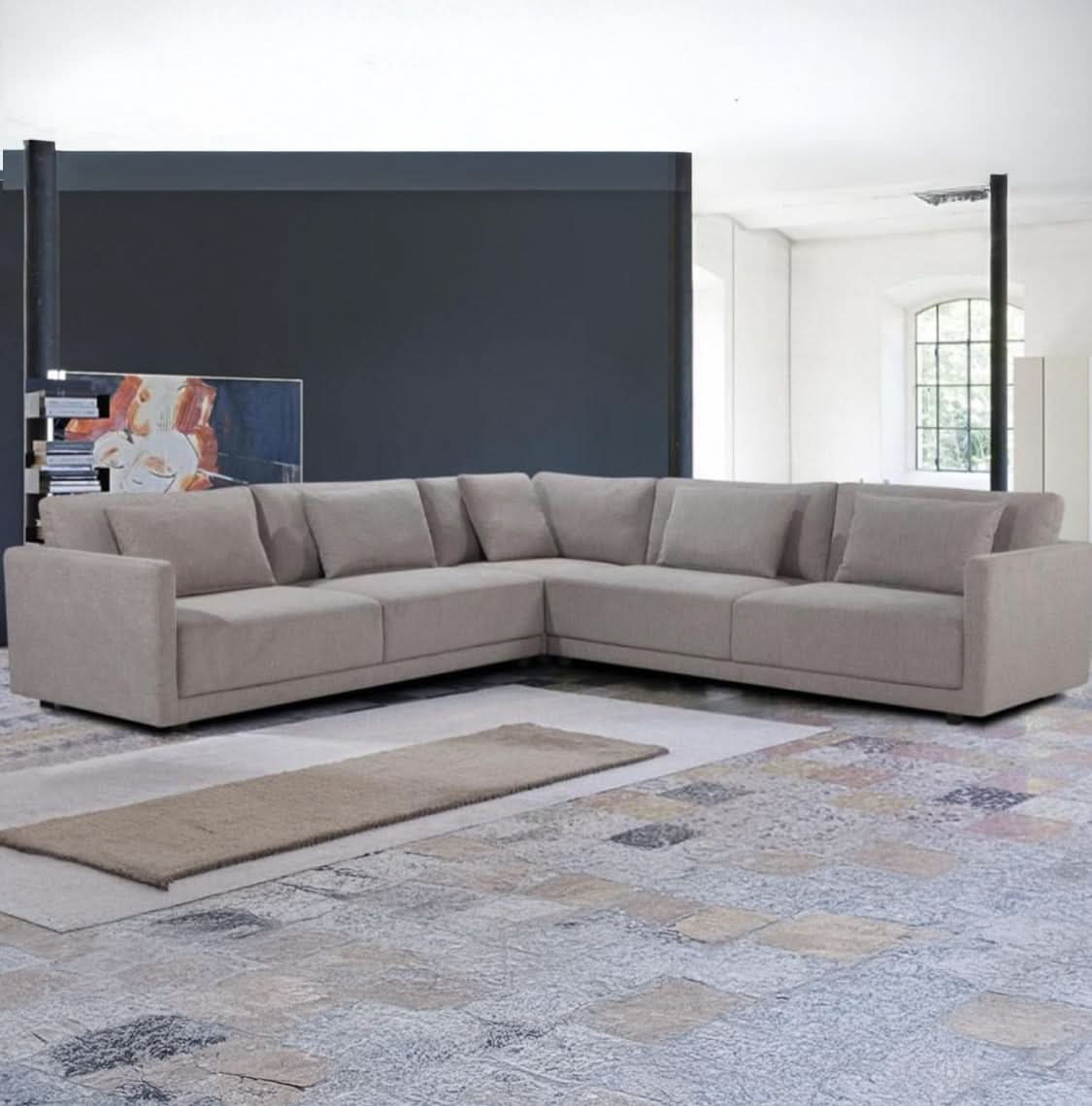 كنب مارسيل زاوية متعدد الألوان - High Point