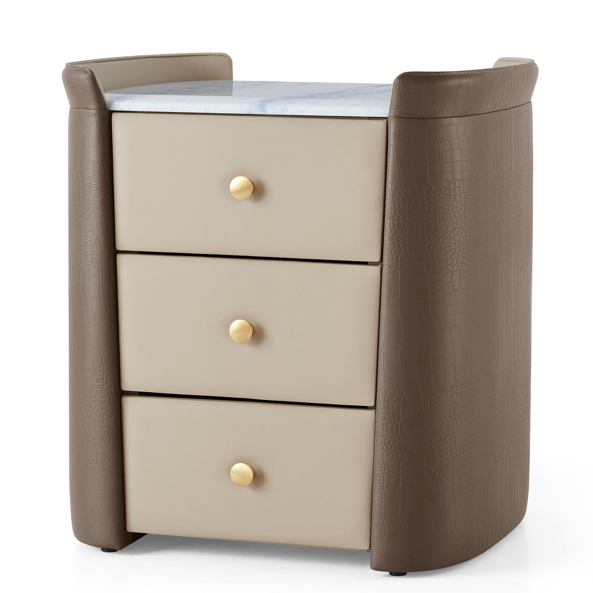 غرفة نوم نولا باللون البني