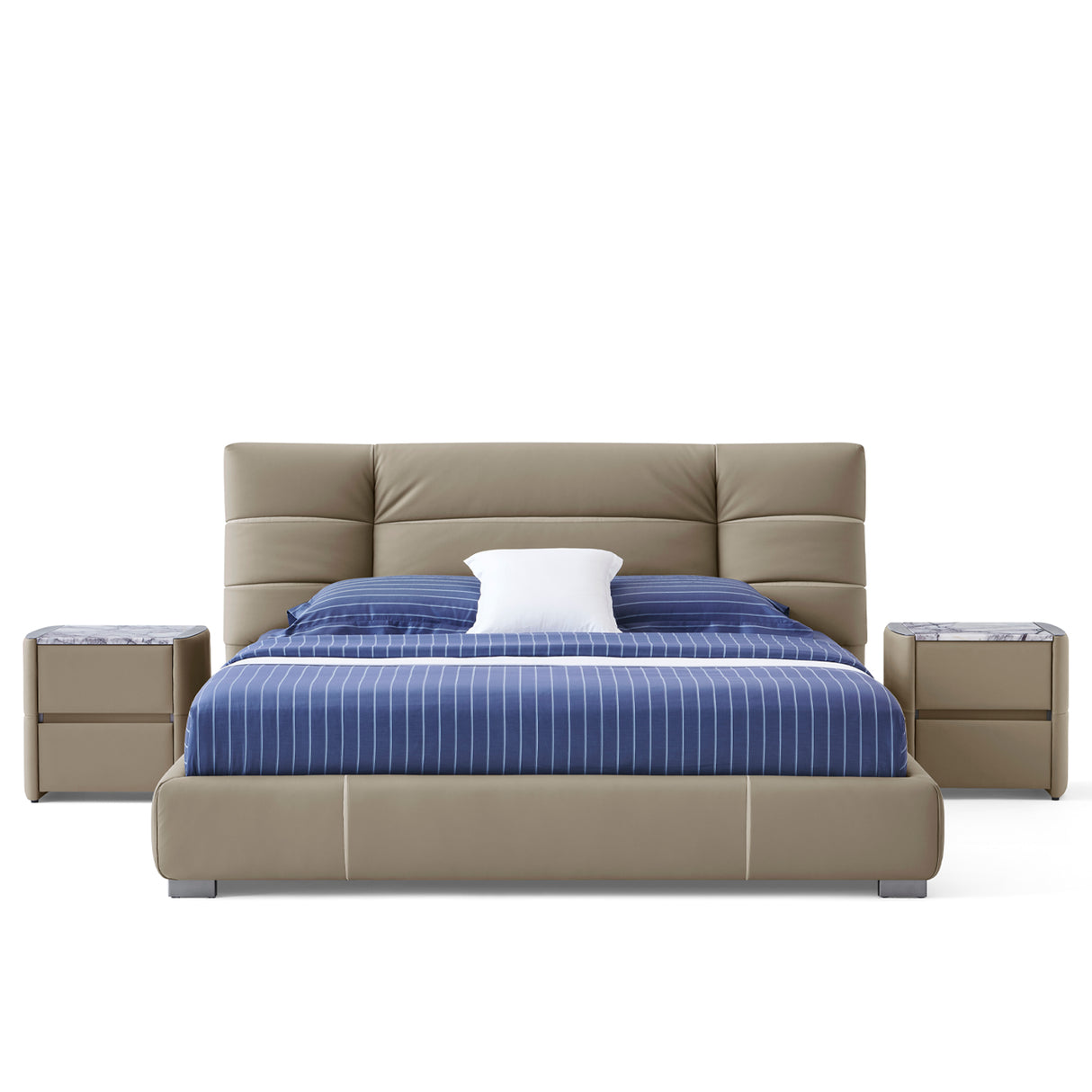 غرفة نوم نايلا باللون البني