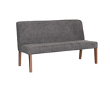 كنب كاسيلا ثنائي باللون الرمادي