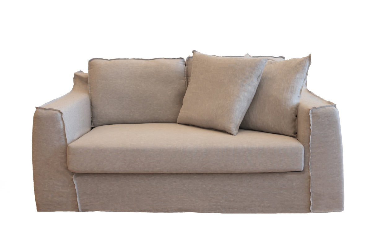 كنب ميلور ثنائي باللون الرمادي