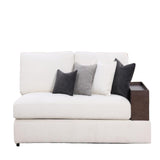 كنب أوريون ثلاثي باللون الأبيض